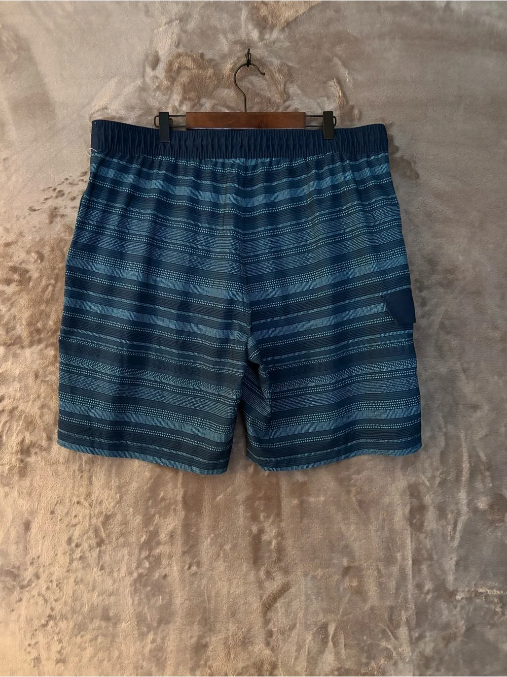 George Swim Trunks Board Shorts Men’s Size XL Drawstring Waist Blue